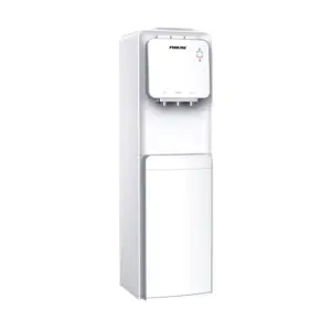 Nikai Water Dispenser 3 Taps Top Load With Refrigerator NWD1300R 3 Taps Hot Normal And Cold Compressor Cooling Steel Tank Anti Bacterial Design