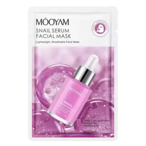 Faith Mooyam Snail Serum Facial Mask , Hydrating, Nourishing & Revitalizing Face Sheet Mask