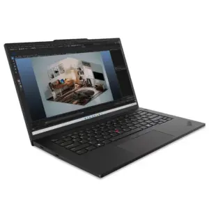 Lenovo ThinkPad P14s Gen 5 (Intel) 14.5-Inch WUXGA AI-Powered Mobile Workstation, Intel Core Ultra 7 155H, 16GB DDR5, 512GB SSD, NVIDIA RTX 500 Ada 4GB, Black 21G2S1TL00
