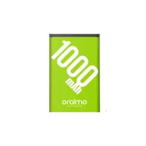 Oraimo Phone Battery 1000 mAh Quick Charging, Reusable, High Performance, Lightweight and Portable, Stylish and Exquisite color BL-5CAR-1