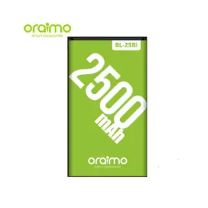 Oraimo Phone Battery 2500mAh, Quick Charging, High Energy Density, High Quality Battery, Long Lasting Performance OBL-BL-25BI