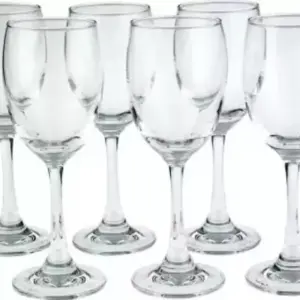 Ocean Wine Glass 6pcs Duchess White Wine 200ml Fine Rim Stemware 1503W07L
