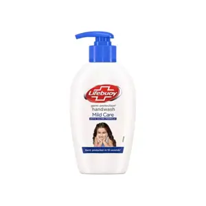 Lifebuoy Anti Bacterial Handwash Mild Care 190ml (Pack of 36pcs)