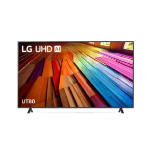 LG 75" LED UHD 4K Smart TV, Frameless,  4K HDR10 Pro, AI Processor 4K Gen7, FilmMaker Mode, ThinQ Ai, WebOS, New 75UT8050PSB