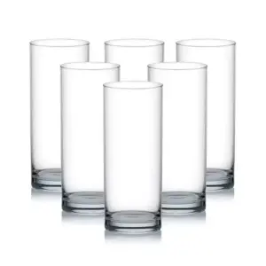 Ocean Glass 6pcs Fin Line Hi Ball 355ml Drink Tumbler 1B01213