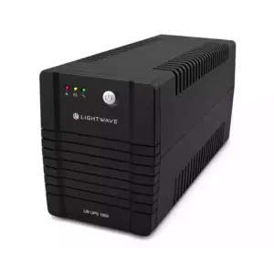 Lightwave Light Wave 1000VA Smart Backup UPS Line Interactive AVR Single Phase LW 1000VA