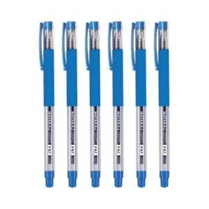 Nataraj Grippo Fine Pen 0.7mm 6pcs Blue P01275