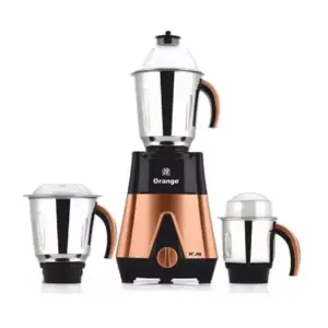 Orange Cookware Orange Mixer Grinder 750W with 3pcs Stainless Steel Jars DEZIRE 3