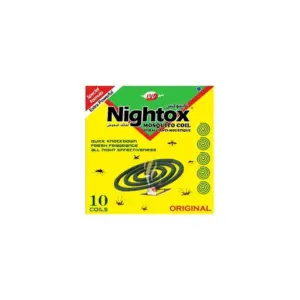 Nightox Mosquito Coil Regular 10 Coils (Pack of 10pcs)
