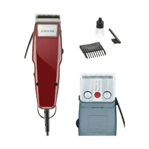 Moser Hair Clipper, 1400 Edition professional corded Hair Clipper, 1 attachment comb 4,5 mm, blade oil and cleaning brush, Striking Design, Extraordinary Performance and Precision 1400-0150