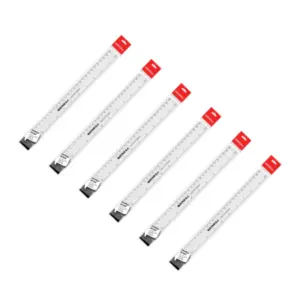 Nataraj Plastic Ruler 30cm Regular 6pcs P01897