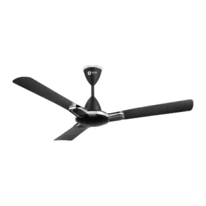 Orient Electric Orient Mozart Minimalist Designer Ceiling Fan 48"/1200mm Geometric Black