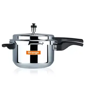 Orange Cookware Orange Pressure Cooker 5L Deluxe Aluminium Outer Lid O-5