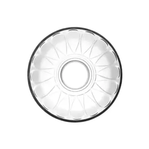 Pasabahce Basic Glass Tea Plate 102mm 6pcs 54451