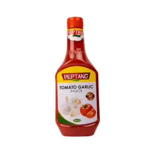 Peptang Tomato Sauce Garlic 1Kg High Quality & Natural Ingredients, Complex Flavour Profile, Versatile Culinary Use (Pack of 3)