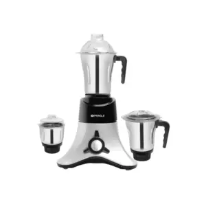Orange Cookware Orange Mixer Grinder 750 Watt with 3 Stainless Steel, ABS body, Leak-proof 4 Jars 500ml, Pluto