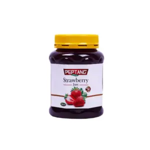 Peptang Strawberry Jam 500g, High Quality & Natural Ingredients, Intense Flavour, Versatile Use (Pack of 3)