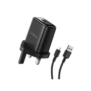 Oraimo Micro USB Charger, 10W, Black OCW-1112UM