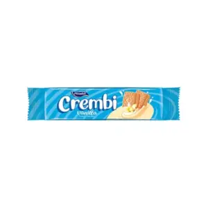 Piccadeli Crembi Cream Biscuits Vanilla 84g (Pack of 24pcs)