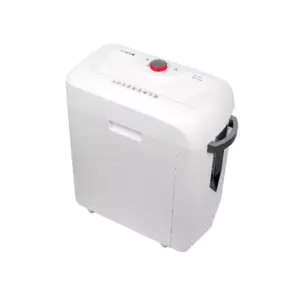 Generic Olympia Shredder, Micro Cut, 19L Bin which Holds 6 A4 Sheets (80gsm), 2x15mm, Input Width up to 220 mm, Strong Performance, Effective Particle Cut, High Safety, MC-306-2