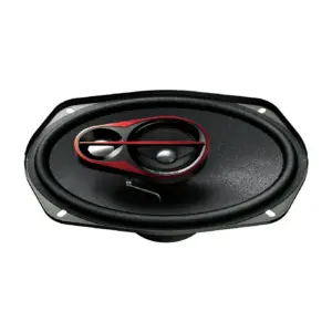 Pioneer Speaker, 6" X 9" 3 Way Speaker Set, 50W RMS,  31 Hz to 35 kHz Frequency Response, 92 dB Sensitivity, 4Ω Impedance  TS-R6951A