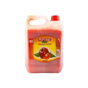 Peptang Tomato Sauce 5Kg, High Quality, Delicious Taste, Low Acid (Pack of 3)