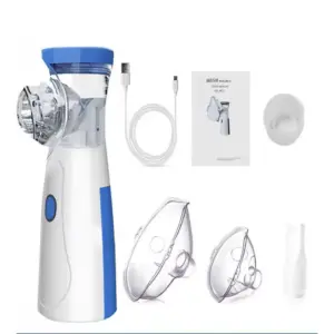 Faith Generic Portable USB Mesh Nebulizer – Silent Handheld Asthma & Steam Inhaler for Kids & Adults