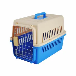Generic PV Pet Transporter Ventilated, Airline Approved with Metal Door & Plastic Handle Large 72 x 53 x 53cm upto 20kg