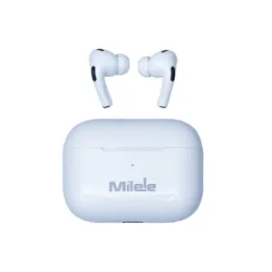 Milele Nova Pro Wireless Earbuds with Premium Dynamic Drivers, Noise-Reduction Microphones, Long Battery Life, Bluetooth 5.3 – White
