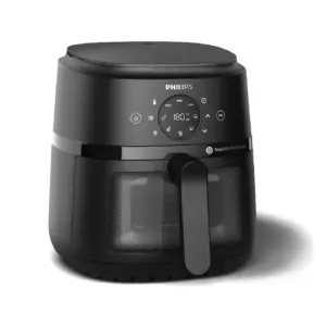 Philips Digital Air Fryer 4.2L 1500W with LED Display, Glass Window, Cool Wall Exterior NA220/09