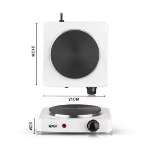 RAF Hotplate 8L 1000W Single, Uniform Heat, Simple Operation R.8010 A