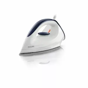 Philips Dry Iron Non‑Stick Soleplate Lightweight EasyGlide GC160/07