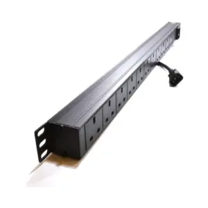 Office Point Officepoint PDU Socket 12 way, Universal Sockets, UK Plug With Cable PDU-12K
