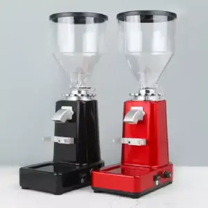 Commercial Kitchen Equipment Commercial Electric Coffee Grinder 1.5L Hopper, 60mm Stainless Steel Burrs, 200W NB-019