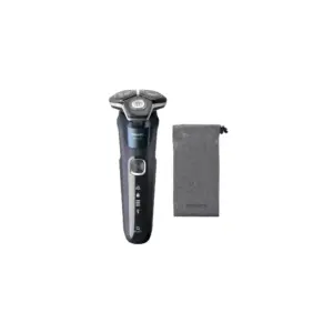 Philips Rechargable Touch Shaver Wet & Dry, SkinIQ Technology, Close-Cut and 360° Flex Shaving Heads, Li-ion Battery, 60min Run Time on 1hr Charge S5885