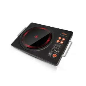 RAF Infrared Cooker Single 3500W Touch Control Cooking Stove Heating Radiant, Large Firepower, Pattern Cooking, Simple Operation R.8046