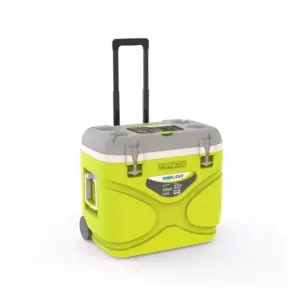Pinnacle Prudence Cooler Box 66L with Wheels, Heavy-Duty, Large Capacity, Easy Mobility, Great for Events & Camping TPX3008