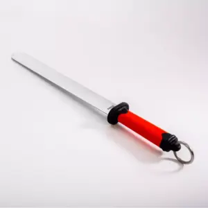 Pirge Duo Sharpening Steel Full Flat No. 12 30cm Red PRG-34088
