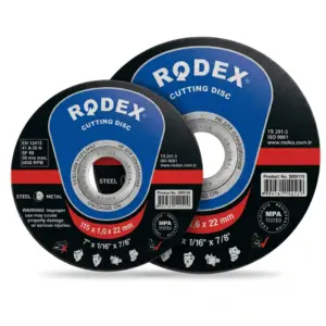 Rodex Grinding Wheel 115mm 115x6.0x22mm (8/15/120) SRS6115