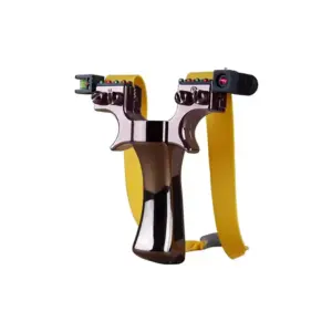Faith Powerful Laser Slingshot Upgrade Double Screw Fast Press Rubber Band Slingshot Outdoor Hunting Shooting Catapult With Sling Ammo