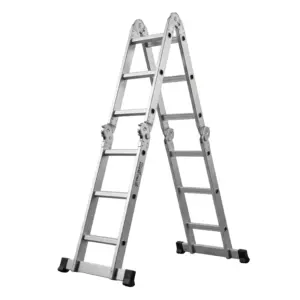 Rodex Multi-Function Ladder 4 Folds 4 Steps 452cm Big Hinge Heavy Duty MR4731