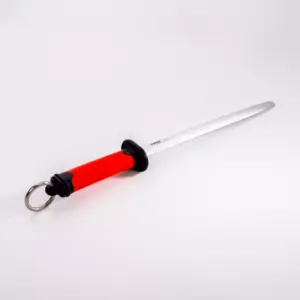 Pirge Duo Sharpening Steel Oval No. 10 25cm Red PRG-34082