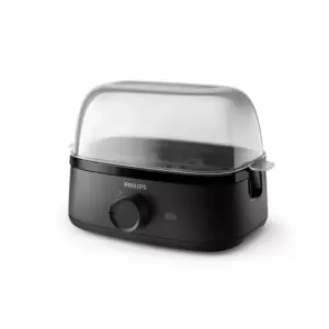 Philips Egg Cooker 3000 Series 400W with Different Cooking Levels, Family Size, Poached Accessory, Ready Signal HD9137/91