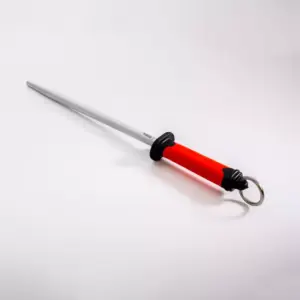 Pirge Duo Sharpening Steel Round No. 12 30cm Red PRG-34081