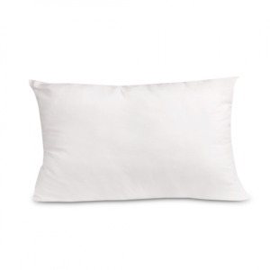 TanFoam Generic Xtra Large Pillows (20x36") - 100% Cotton, Crisp Percale, Plain White.