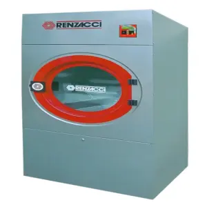 Commercial Kitchen Equipment Renzacci Commercial Tumble Dryer, 25kg High-Efficiency Industrial Clothes Dryer, EcoSmart™ Technology Professional Laundry Equipment R Plus 55