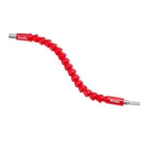 Ronix Flexible Extension Shaft 300mm, 1/4" Hex Shank, 360° Bendable Drill Attachment RH-5465