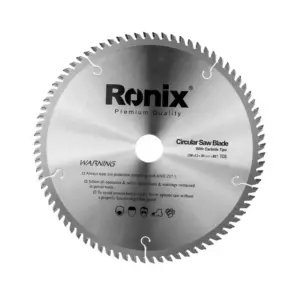 Ronix Circular Saw Cutting Disc TCT/TCG for Hard Wood 250mm x 80T RH-5112