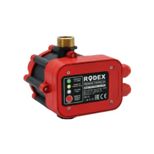 Rodex Pump Regulator 1.5bar 1" Touch Control 30cm Plug 30cm Socket RDX855