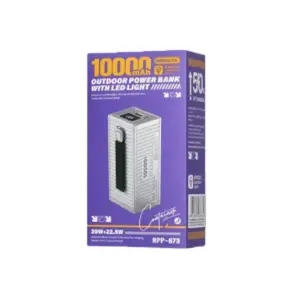 Generic Remax Container Series Power Bank 10000mAh with LED Light RPP-673
